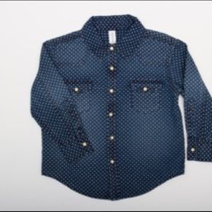 western denim shirt
